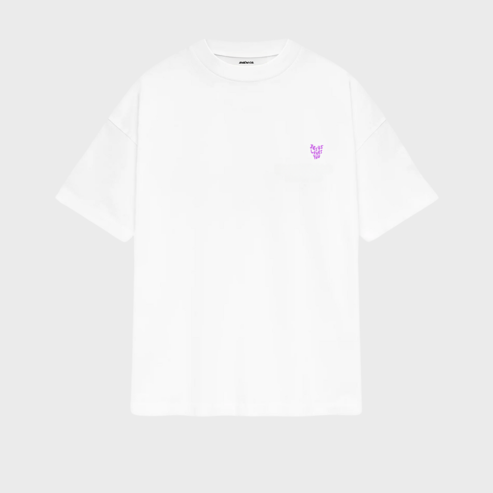 Camiseta Jesus Loves You Branca