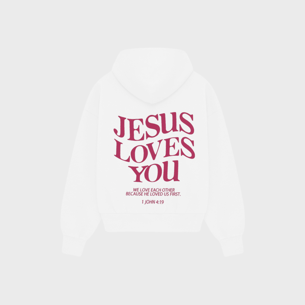 Moletom Jesus Loves You