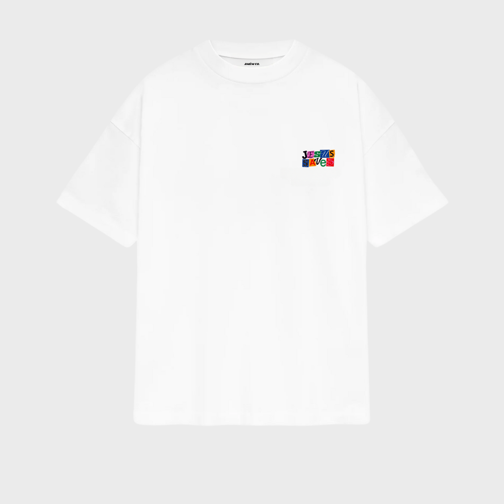 Camiseta Jesus Saves Color Infantil