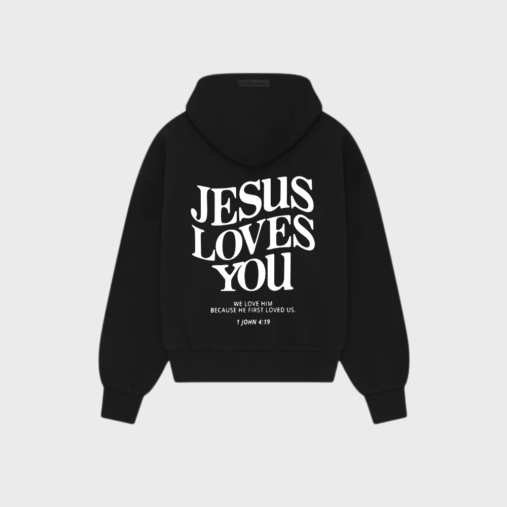 Moletom Jesus Loves You