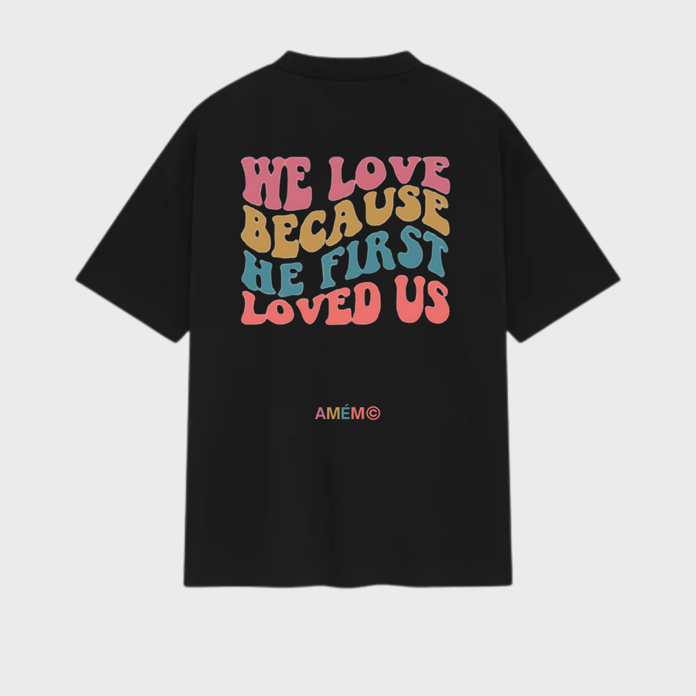 Camiseta We Love Because Infantil