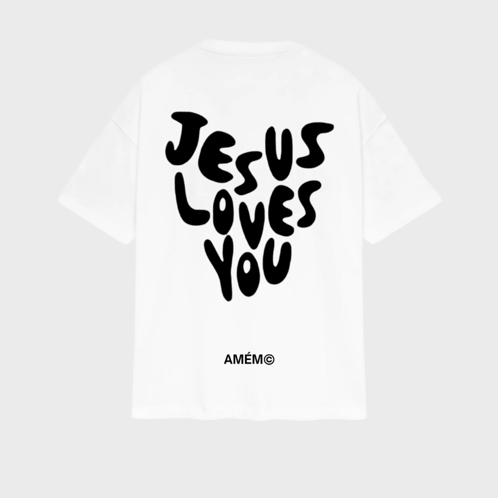 Camiseta Jesus Loves You Infantil