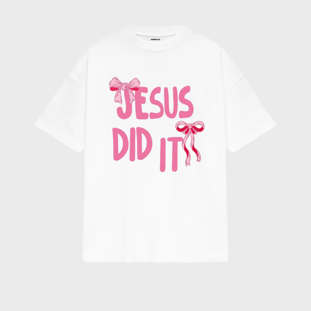 Camiseta Jesus Did It