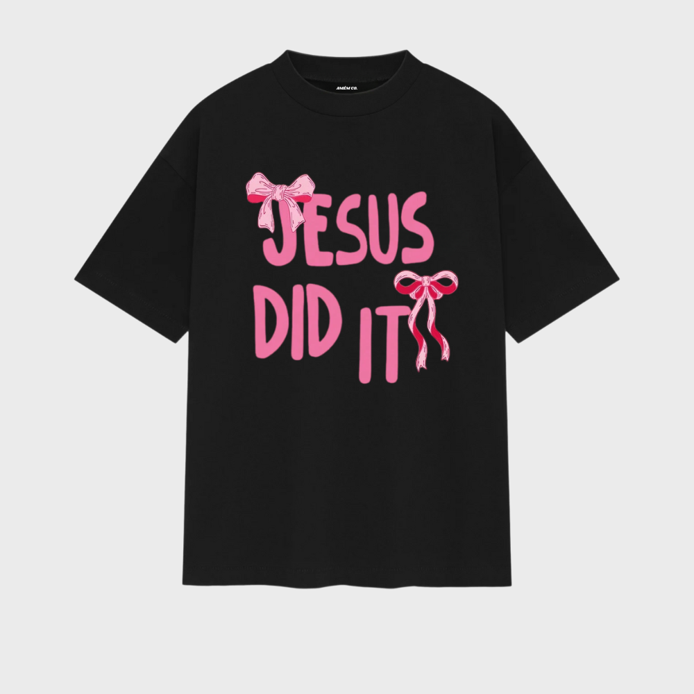 Camiseta Jesus Did It