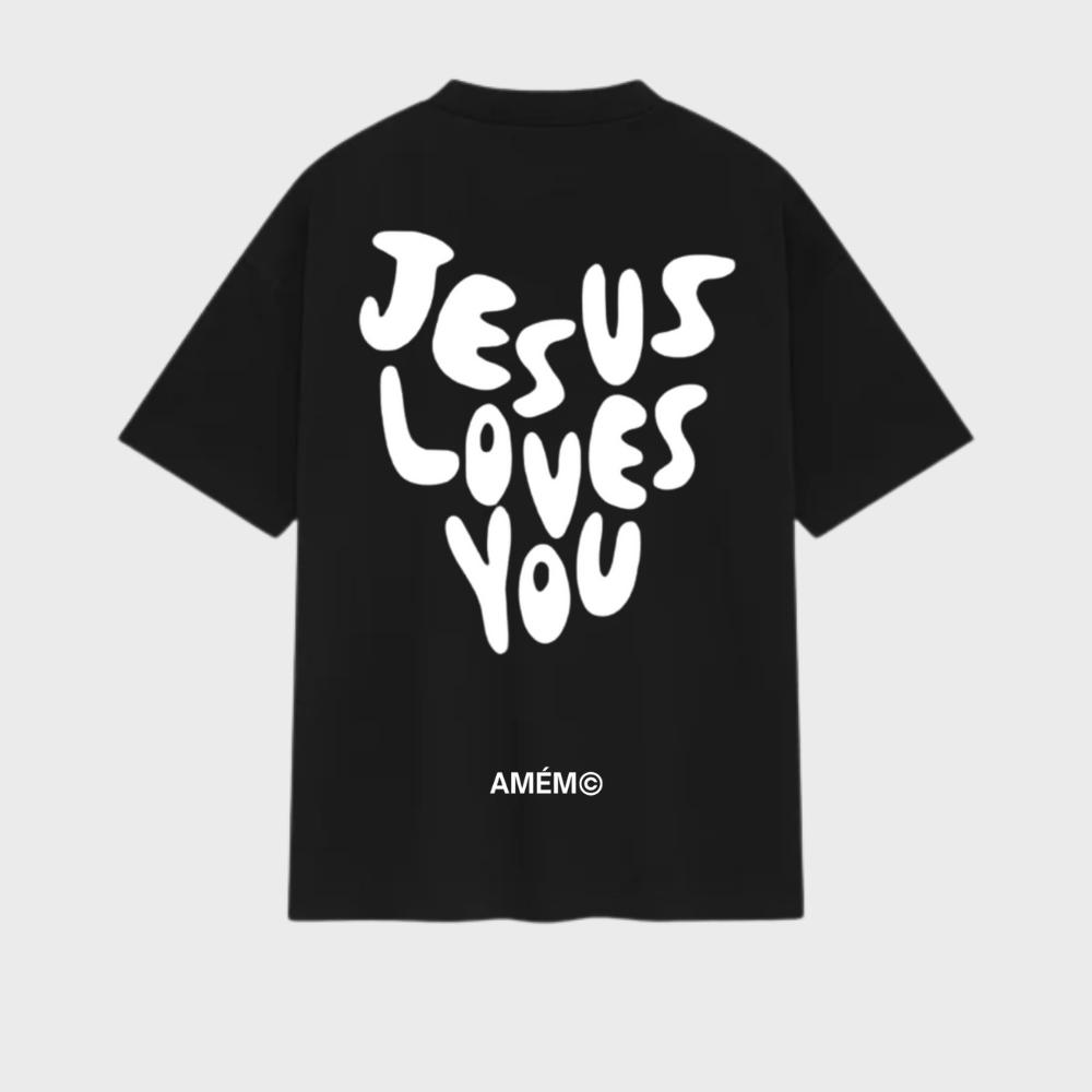 Camiseta Jesus Loves You Infantil