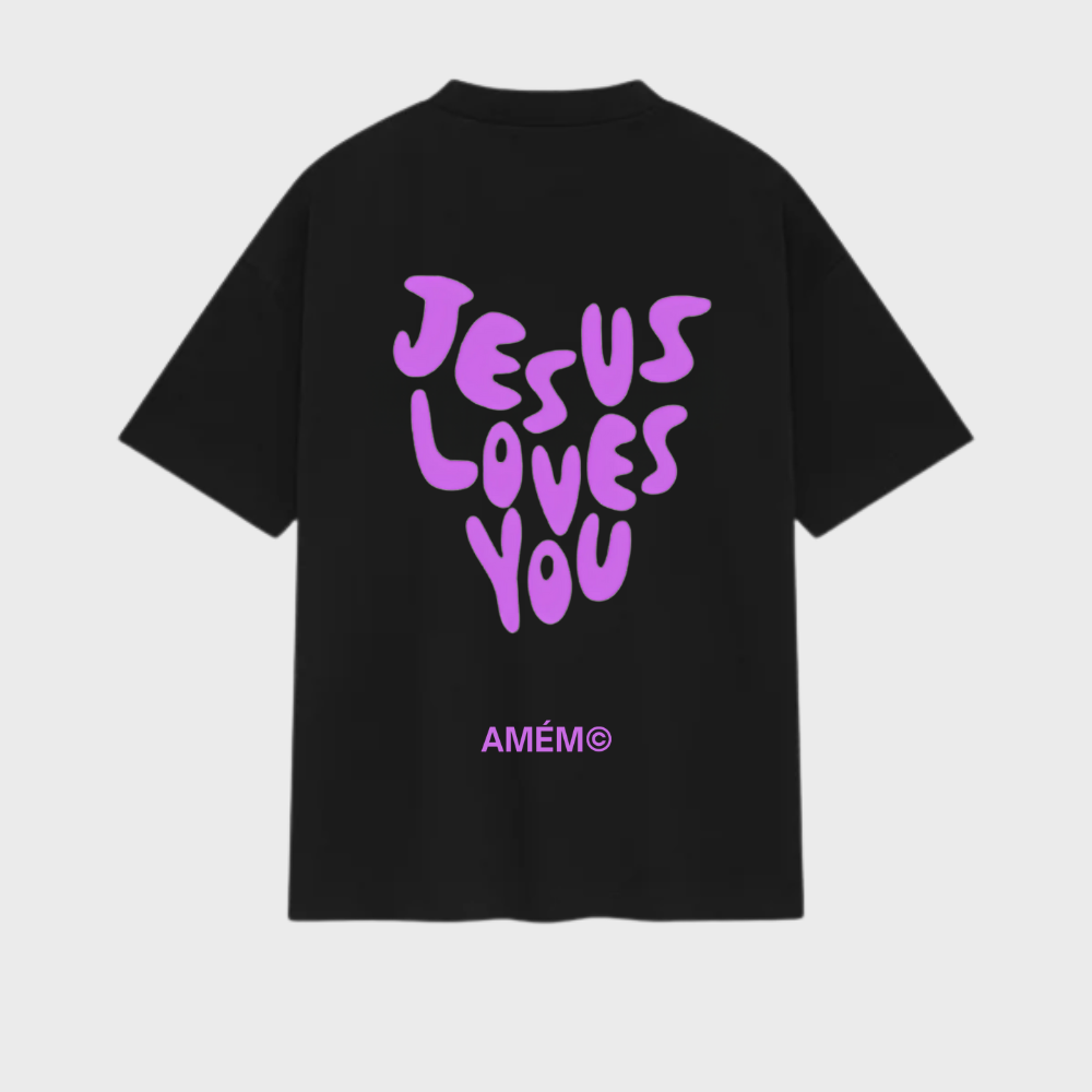 Camiseta Jesus Loves You Infantil